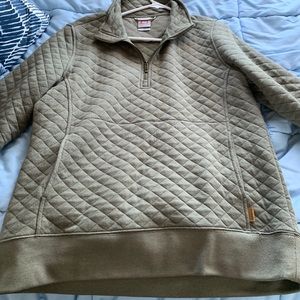 Avalanche army green sweatshirt